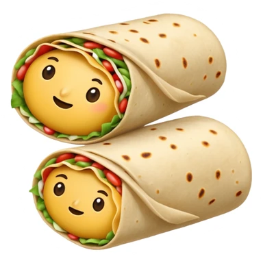 Bean burrito sticker