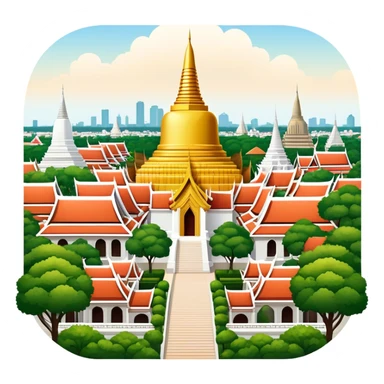 ​Cinematic Realistic Nakhon Pathom, Thailand, depicted as a historic cityscape dominated by the iconic Phra Pathom Chedi, surrounded by lush gardens, bustling local markets, and traditional Thai architecture, bathed in warm golden light and rendered with rich textures that capture its cultural and historical significance, sticker