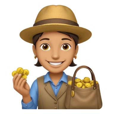 Create a Merchant emoji sticker