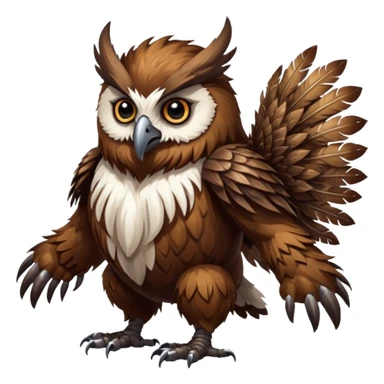dnd 5e owlbear boss monster sticker