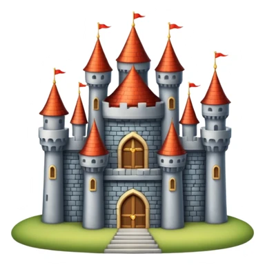 luxurious castle sticker