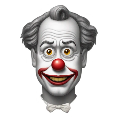 Pennywhise clown Stephen King sticker