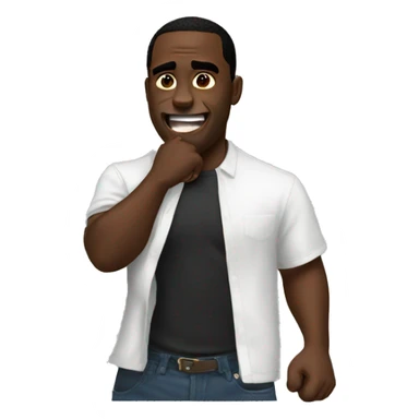 diddy hitting the griddy sticker