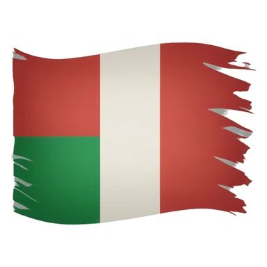 The Hungarian flag but upside down. Make it in the tyle of instagram flag emojis sticker
