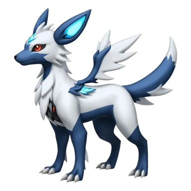 Reshiram-Umbreon-Silvally-fusion (full body) sticker