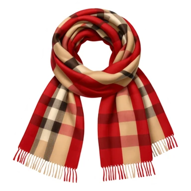 burberry scarf sticker