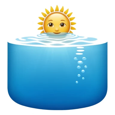 piscina sticker