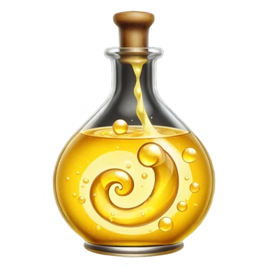 yellow potion and thunder sticker