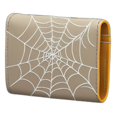 open wallet spiderweb sticker