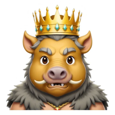 boar King  sticker