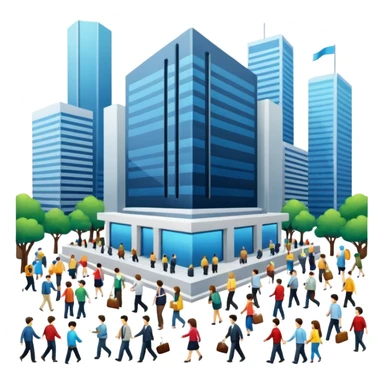 financial market sticker