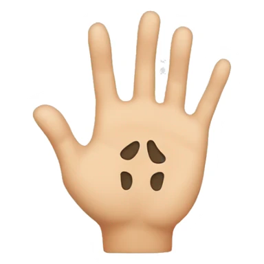 Face palm face with symbols  sticker