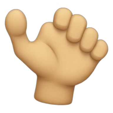 main qui leve un pouce sticker