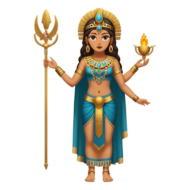 fullbody realistic annunaki attractive female Inanna sticker
