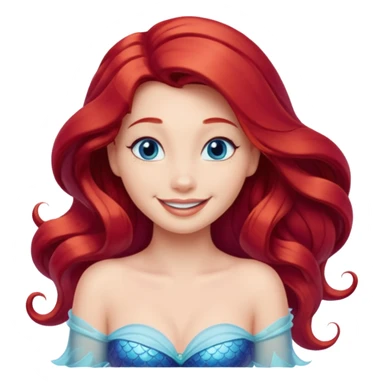 ariel the little mermaid sticker