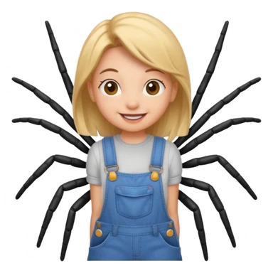 itsy bitsy spider Nursery Rhyme Character sticker