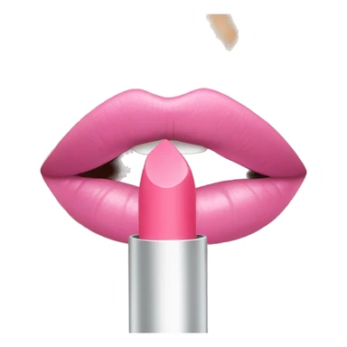 Pink lipgloss  sticker