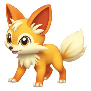  Fennekin-Quilava—Charmander-Fakemon Full body sticker