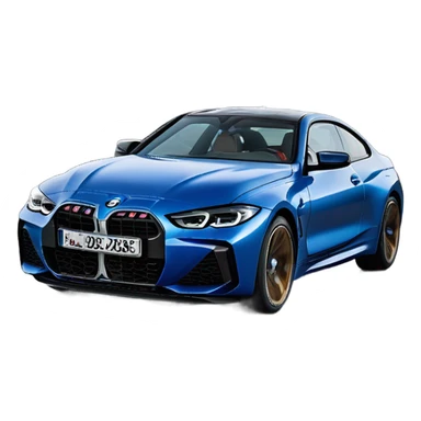 2020 BMW M430i G22 in arctic racing blue colour sticker