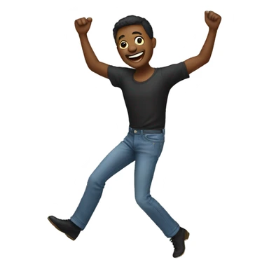 dancing homosexual sticker