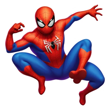 fat spider man sticker