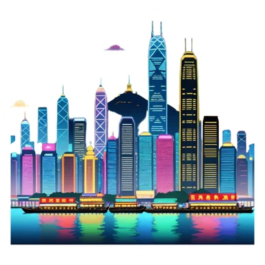 Hong Kong is Berlin of the East sticker