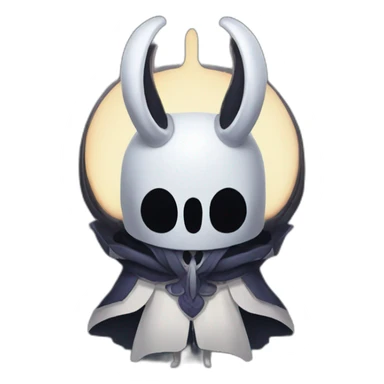 Radiance the boss from hollow knight sticker