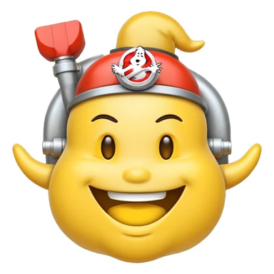  Ghostbusters emodji sticker