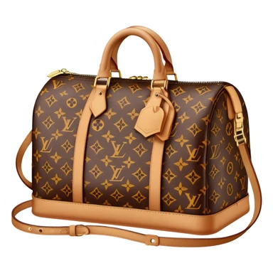 Luis Vuitton bag sticker