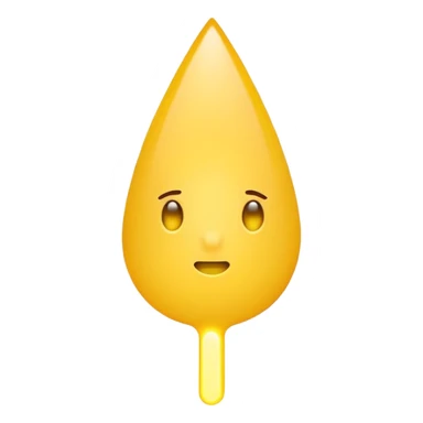 Exclamation point with yellow dot under it sticker