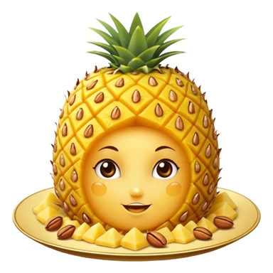 Pineapple Kesari sticker