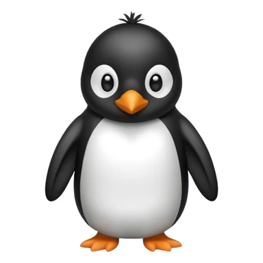 Pinguino con pillama sticker