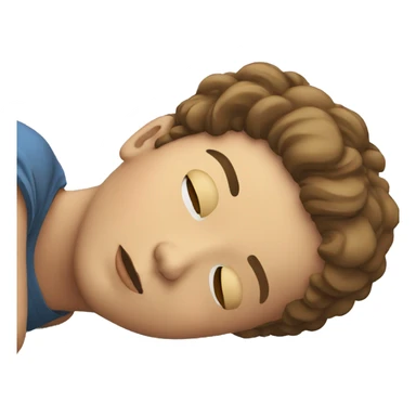 person laying sprawled on the ground face up sticker