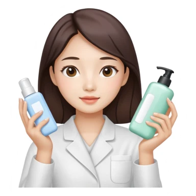skin care Kit Rituals korean girl sticker