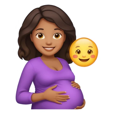 Pregnant women of color sticker