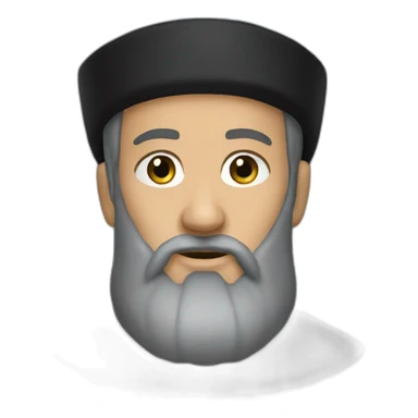 orthodox-priest-black-beard sticker