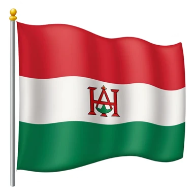 Un emoji de la bandera de la comunidad autónoma de Andalucia del este estilo 🇪🇸 sticker