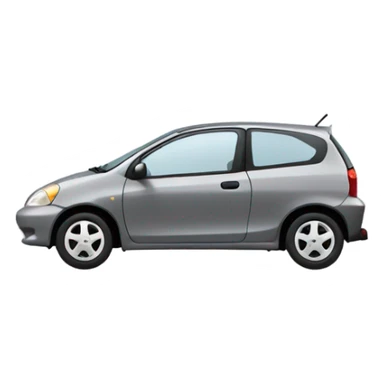 2005 Toyota Echo Grey sticker