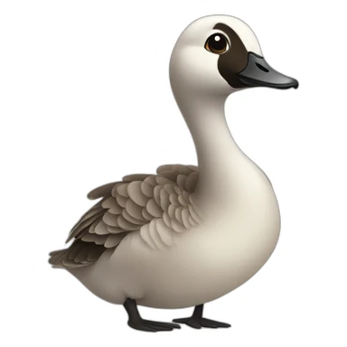 cute goose sticker