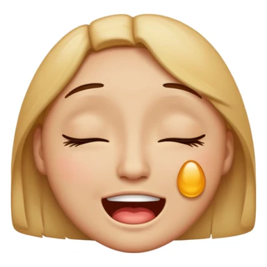 mix of these two 🥺☺️ but make it classic emoji and without hearts and a little bit sad but still smile sticker