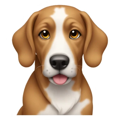 Dog doing asmr sticker