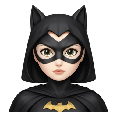 Catwoman and Batman sticker