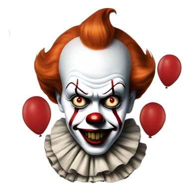 Pennywise the clown  sticker