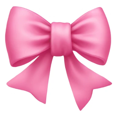 pink bow with chanel brand sticker