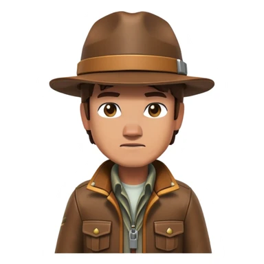 Garrett Garrison adventurer from Minecraft movie sticker