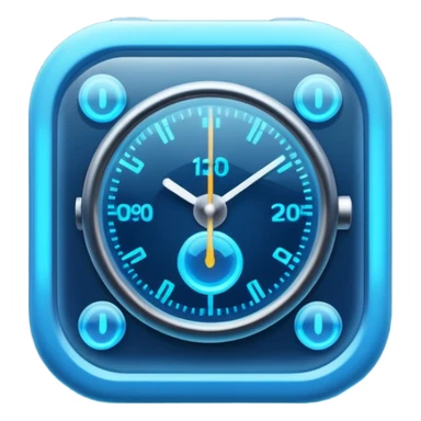 holographic timer  sticker