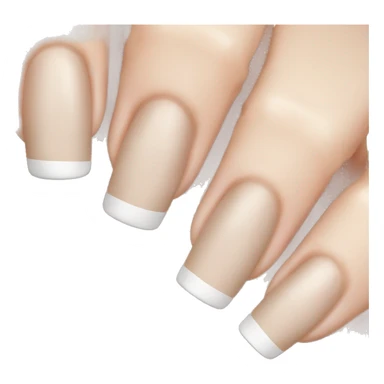 french tip nails sticker