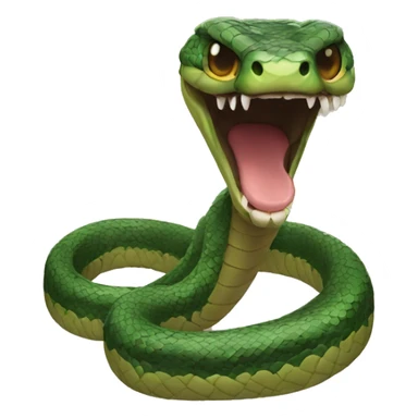 venomous snake sticker