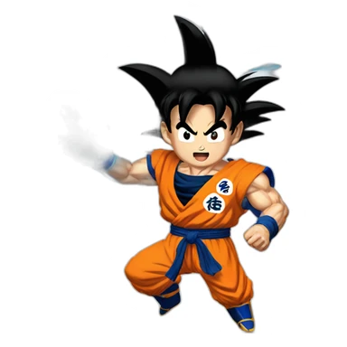 Goku kamehameha sticker