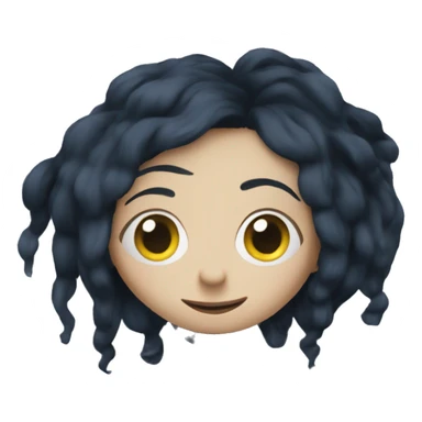 Coraline emoji sticker